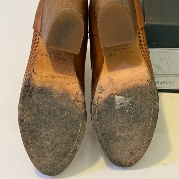 Rag & Bone Brown Leather Ankle Boot -  Size 8.5 - Picture 3 of 3